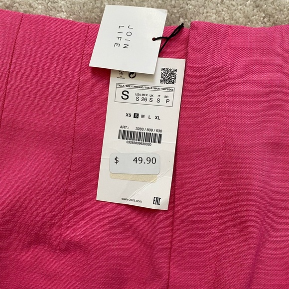 Pink Zara mini skirt - Picture 4 of 6
